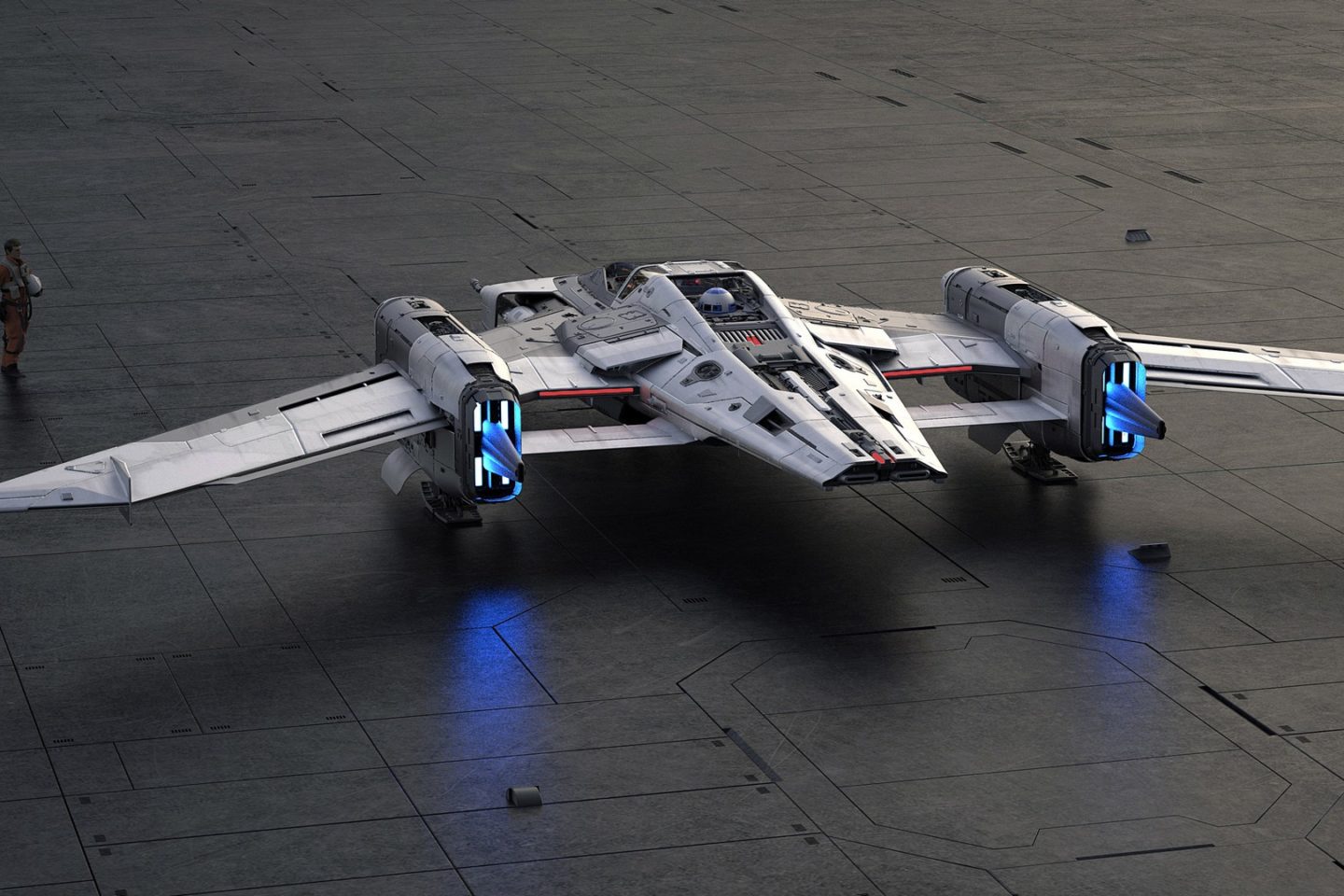 Porsche Tri-Wing S-91 x Pegasus Starfighter