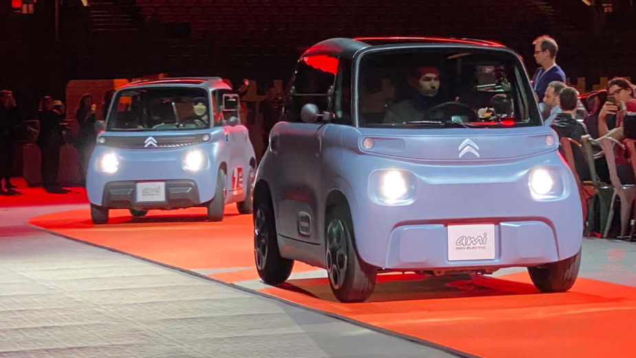 Fomos a Paris ver o pequeno e elétrico Citroën Ami. Será 