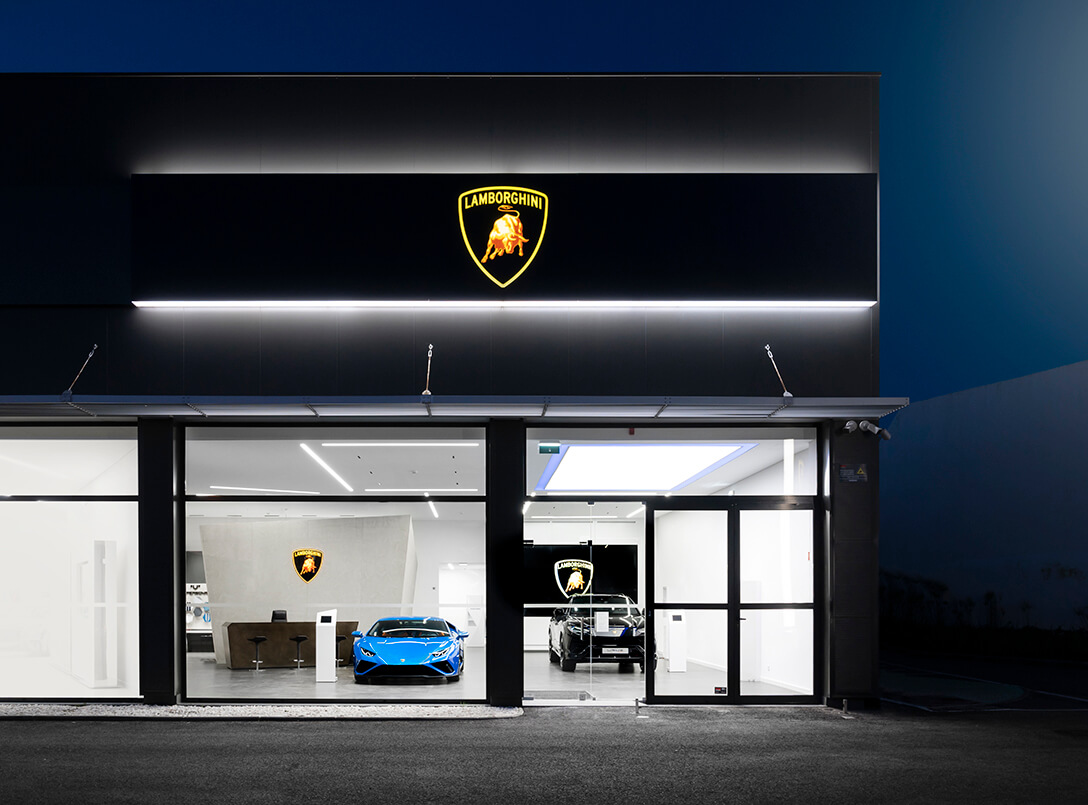 Lamborghini novo concessionário