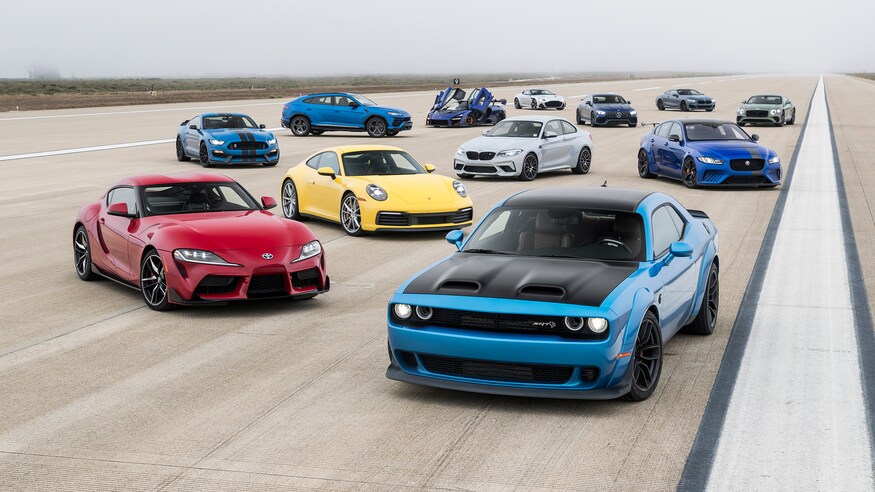 motor trend drag race