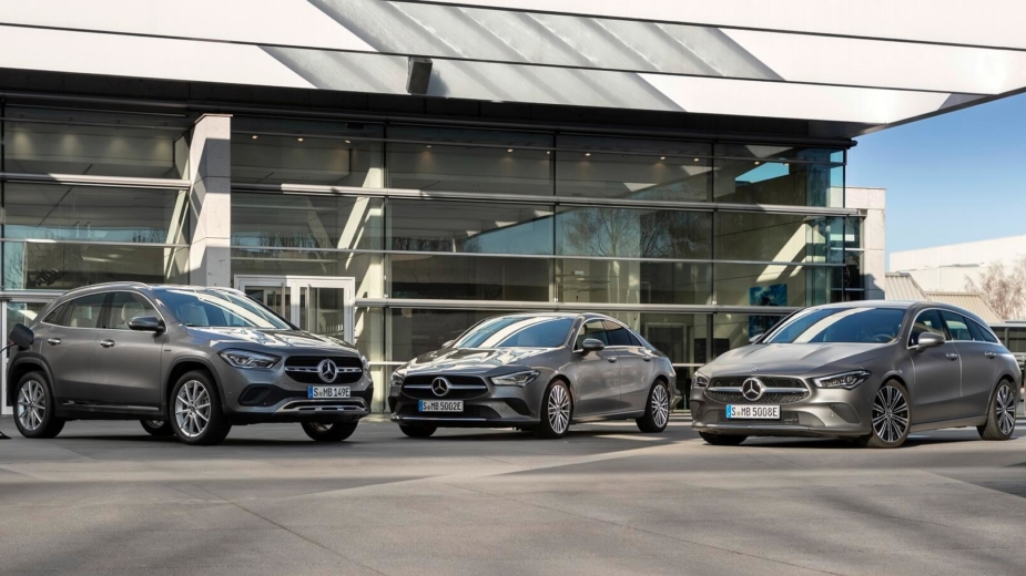 Mercedes-Benz GLA, CLA Coupé e CLA Shooting Brake Híbridos plug-in