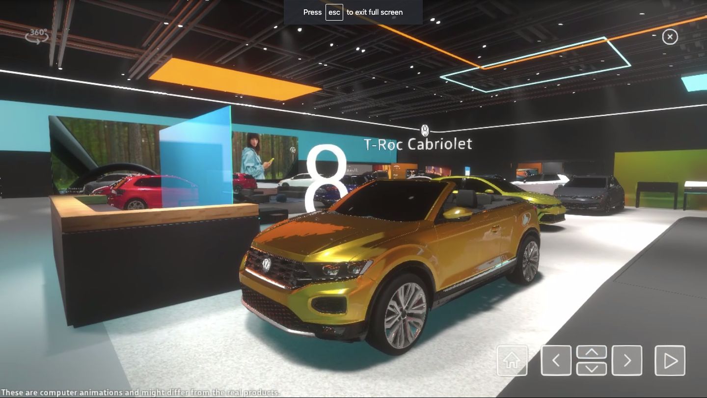 Salão Virtual Volkswagen