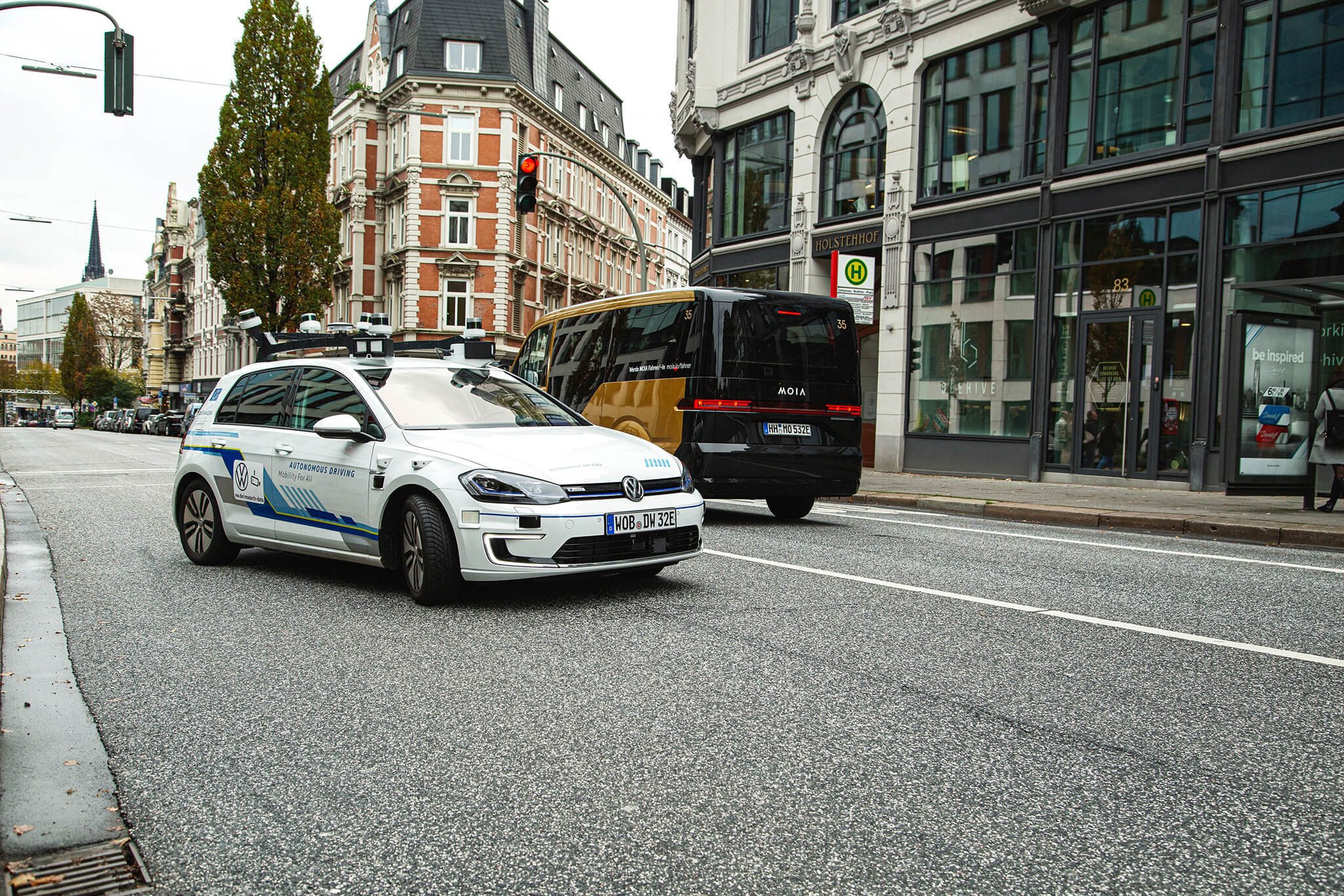 Volkswagen e-Golf carro-robô