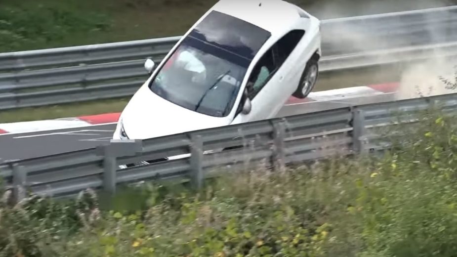 SEAT ibiza Nurburgring crash