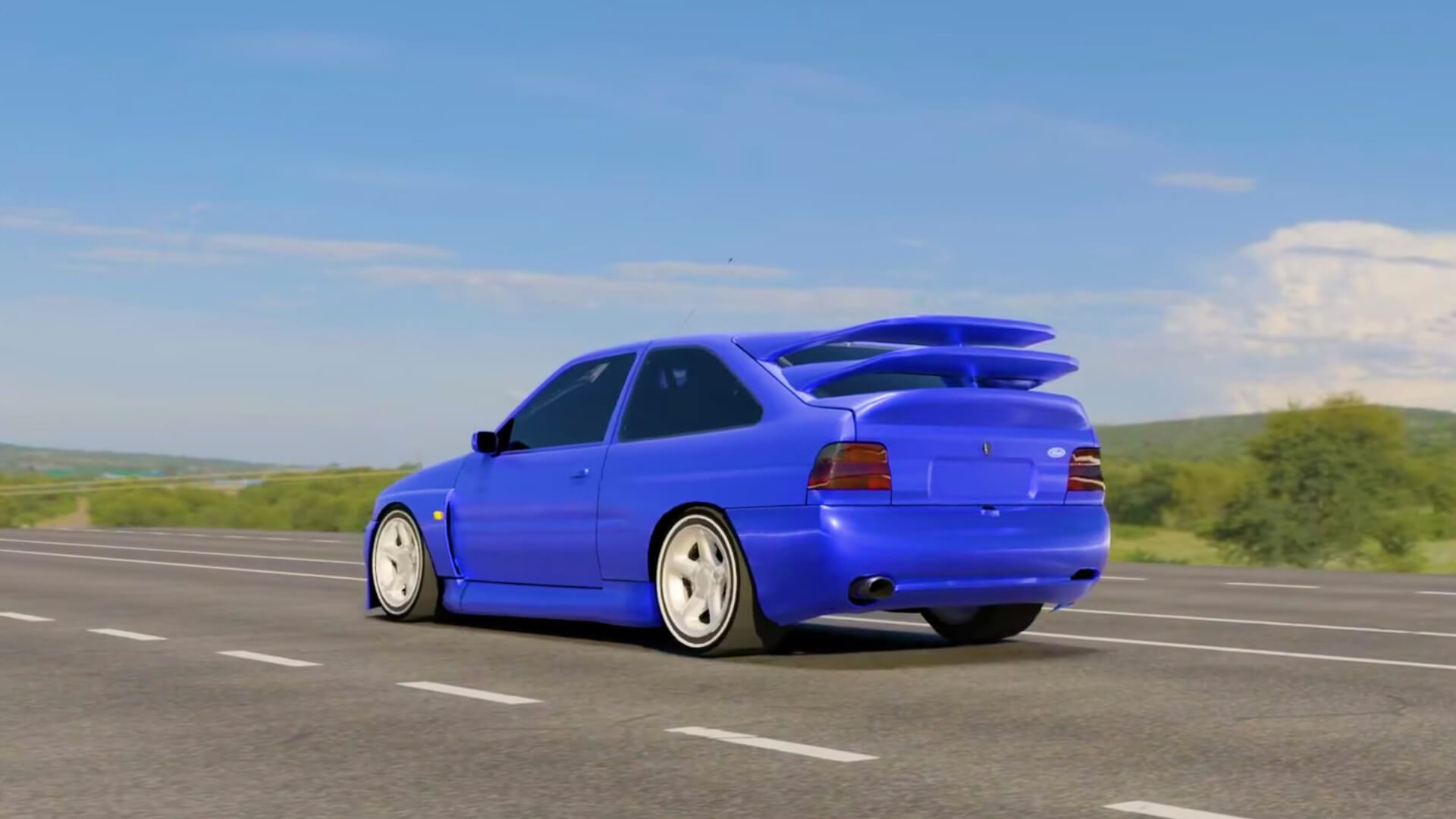 Ford Escort RS Cosworth, terceiraasa