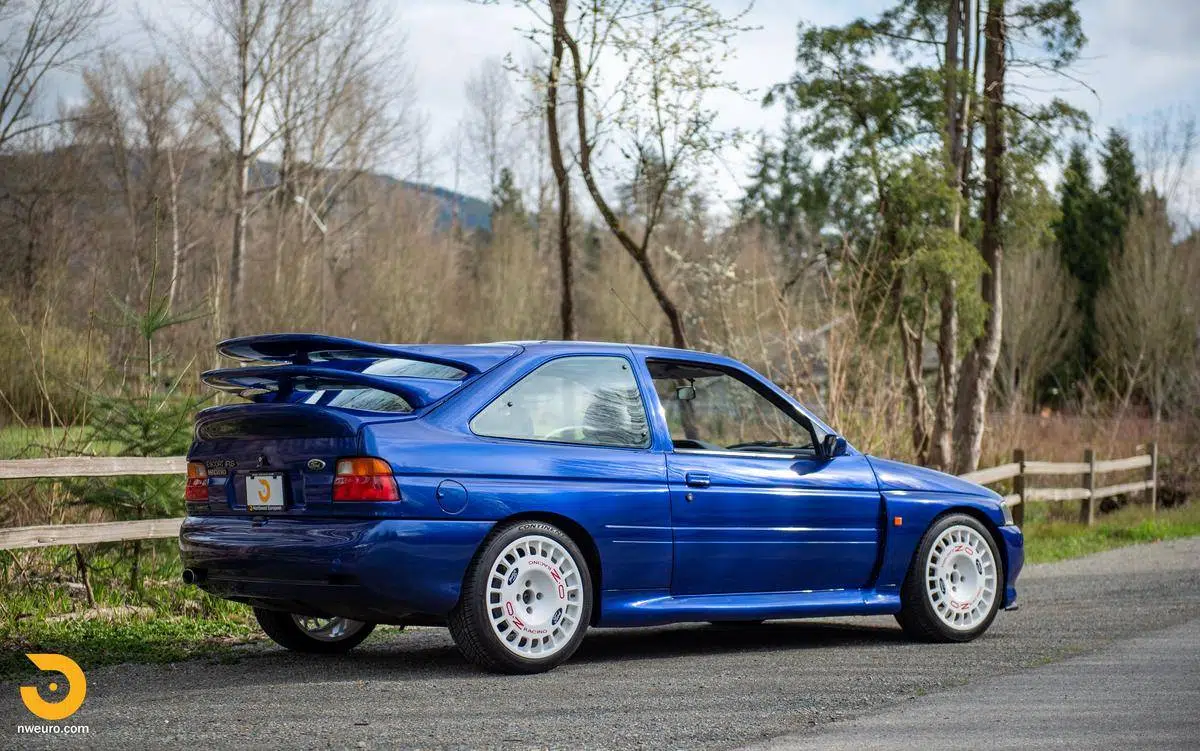 Ford Escort RS Cosworth, terceira asa