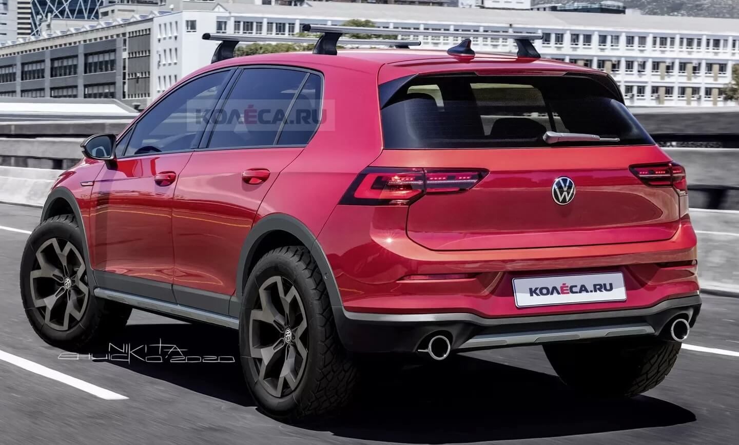 Volkswagen Golf Country Render