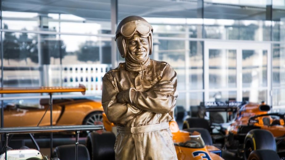 Estátua Bruce McLaren