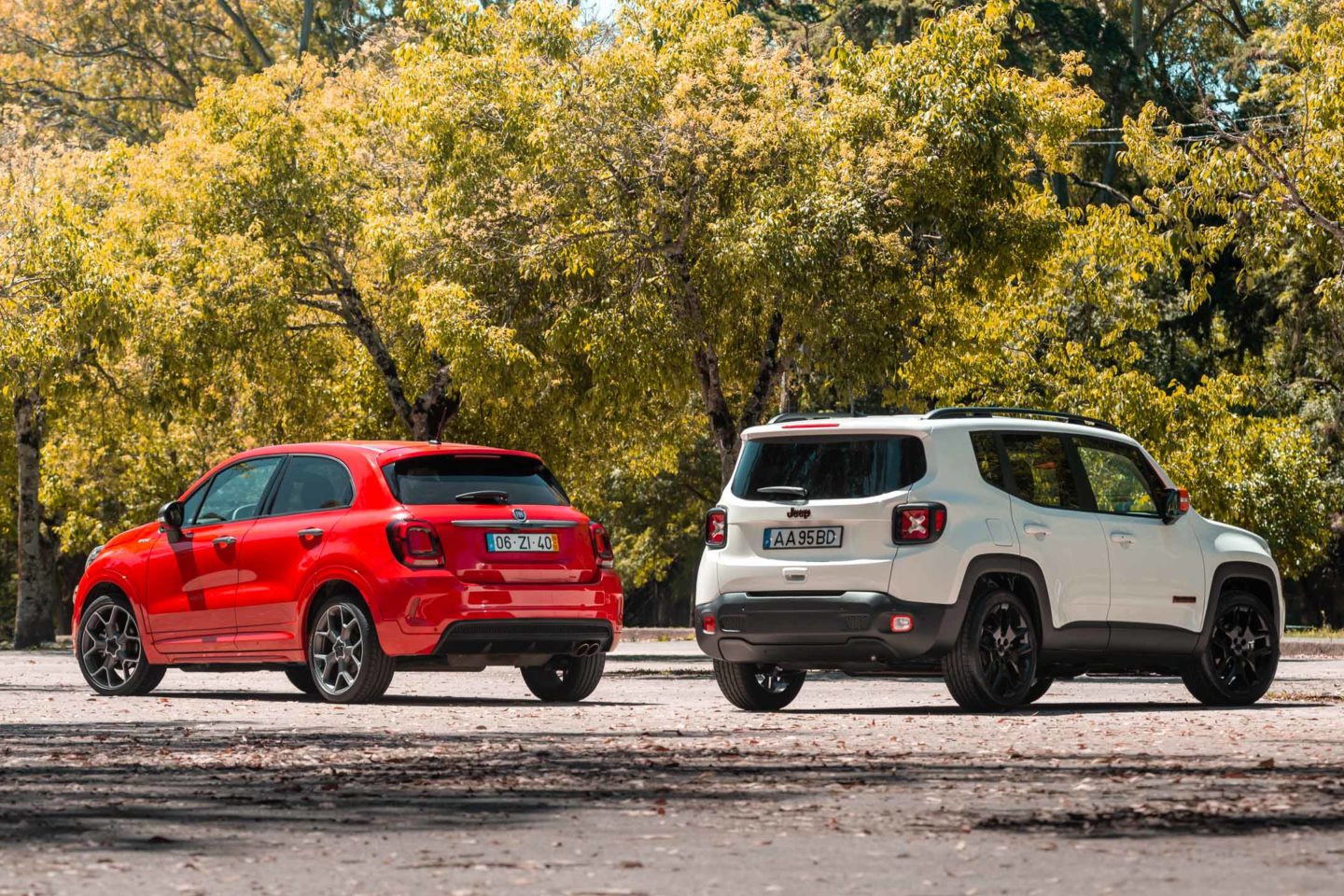 Fiat 500X Sport vs Jeep Renegade Orange Edition