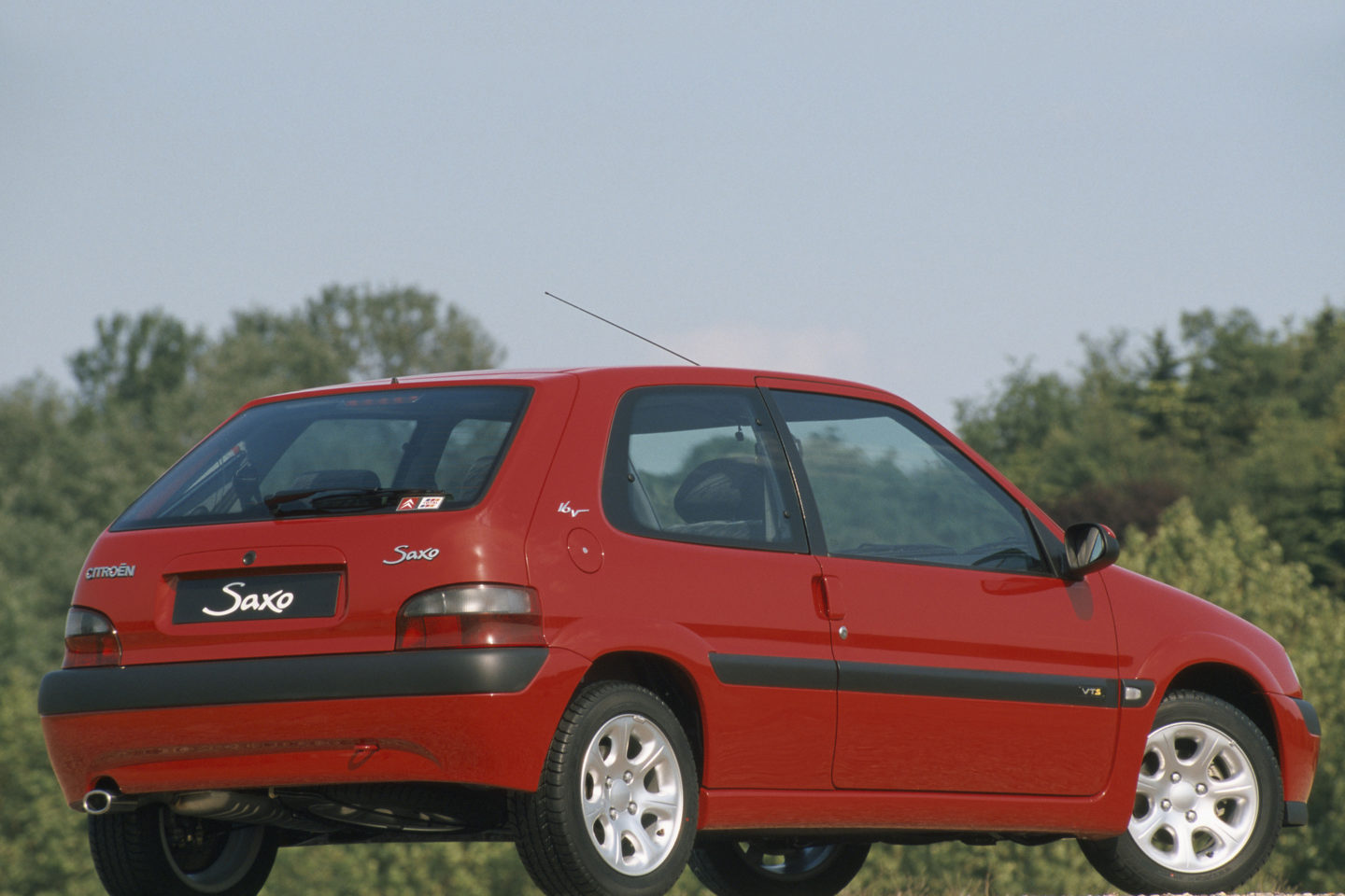 Citroën Saxo Cup, traseira