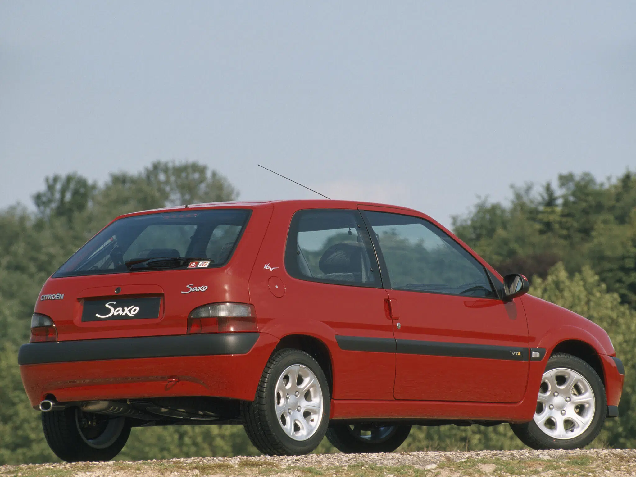 Citroën Saxo Cup, traseira 3/4