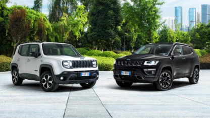 Jeep Renegade 4xe e Jeep Compass 4xe