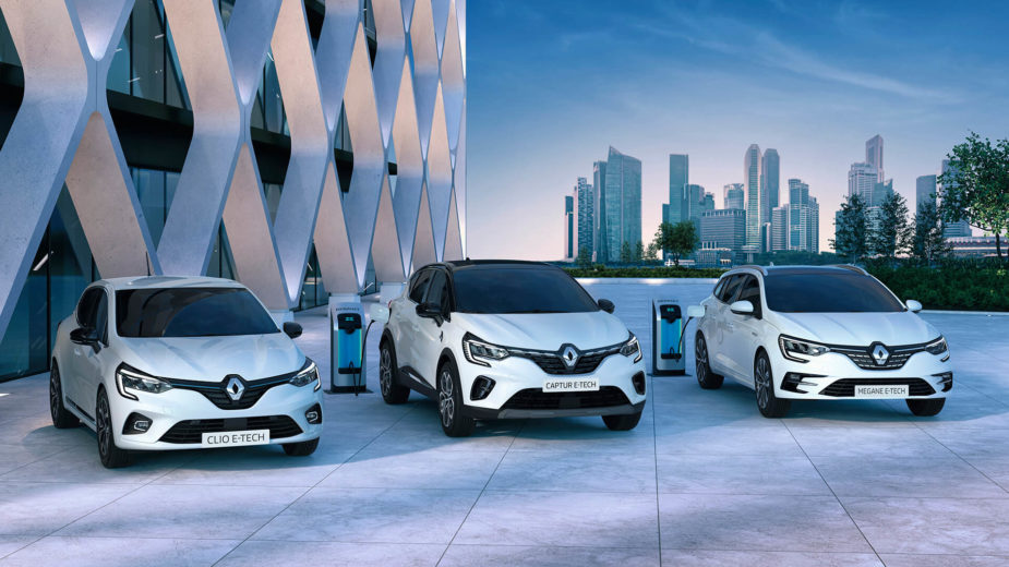 Renault Clio E-Tech, Captur E-Tech e Mégane E-Tech