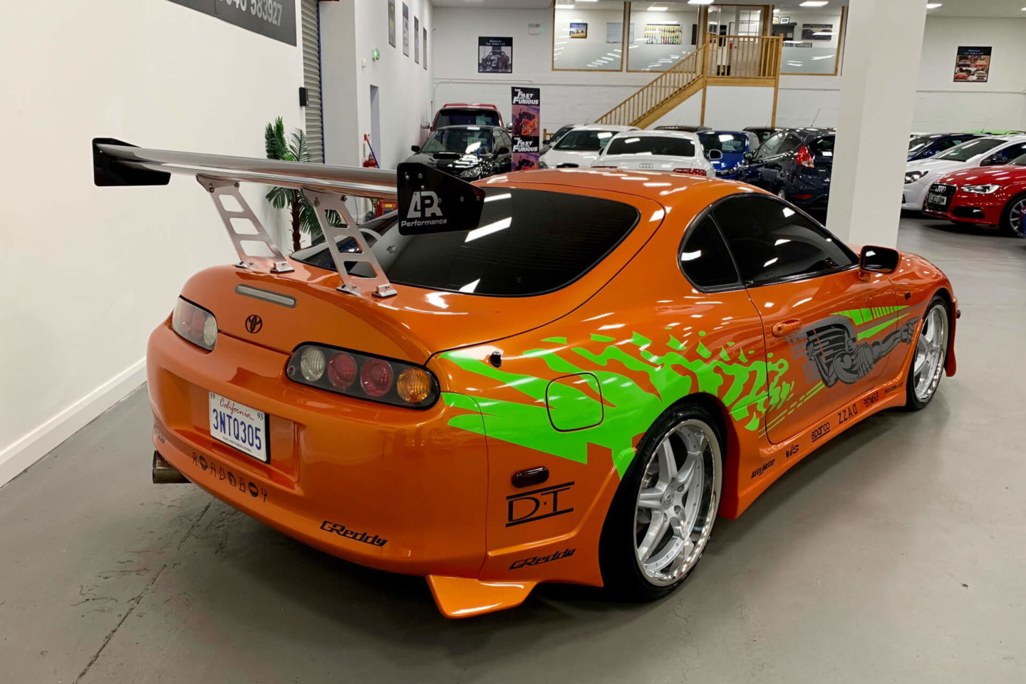 Toyota Supra Paul Walker réplica