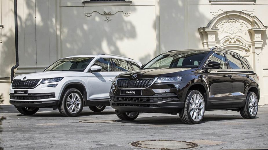 Skoda Kodiaq e Skoda Karoq