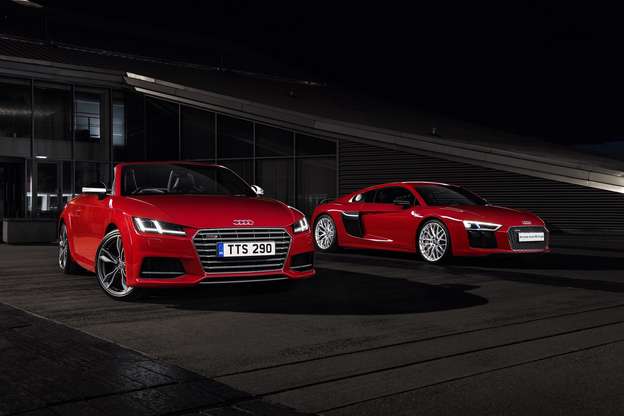 Audi TT e R8