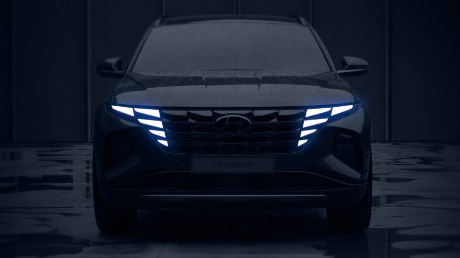 Hyundai Tucson 2021 teaser