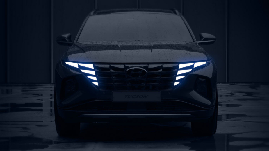 Hyundai Tucson 2021 teaser
