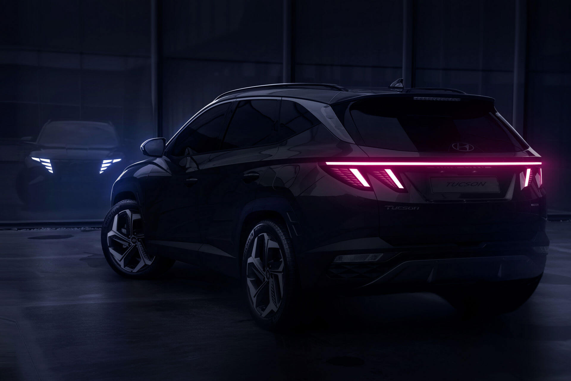Hyundai Tucson 2021 teaser