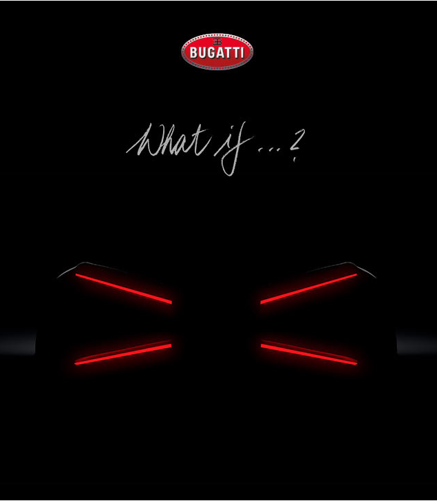 Bugatti teaser