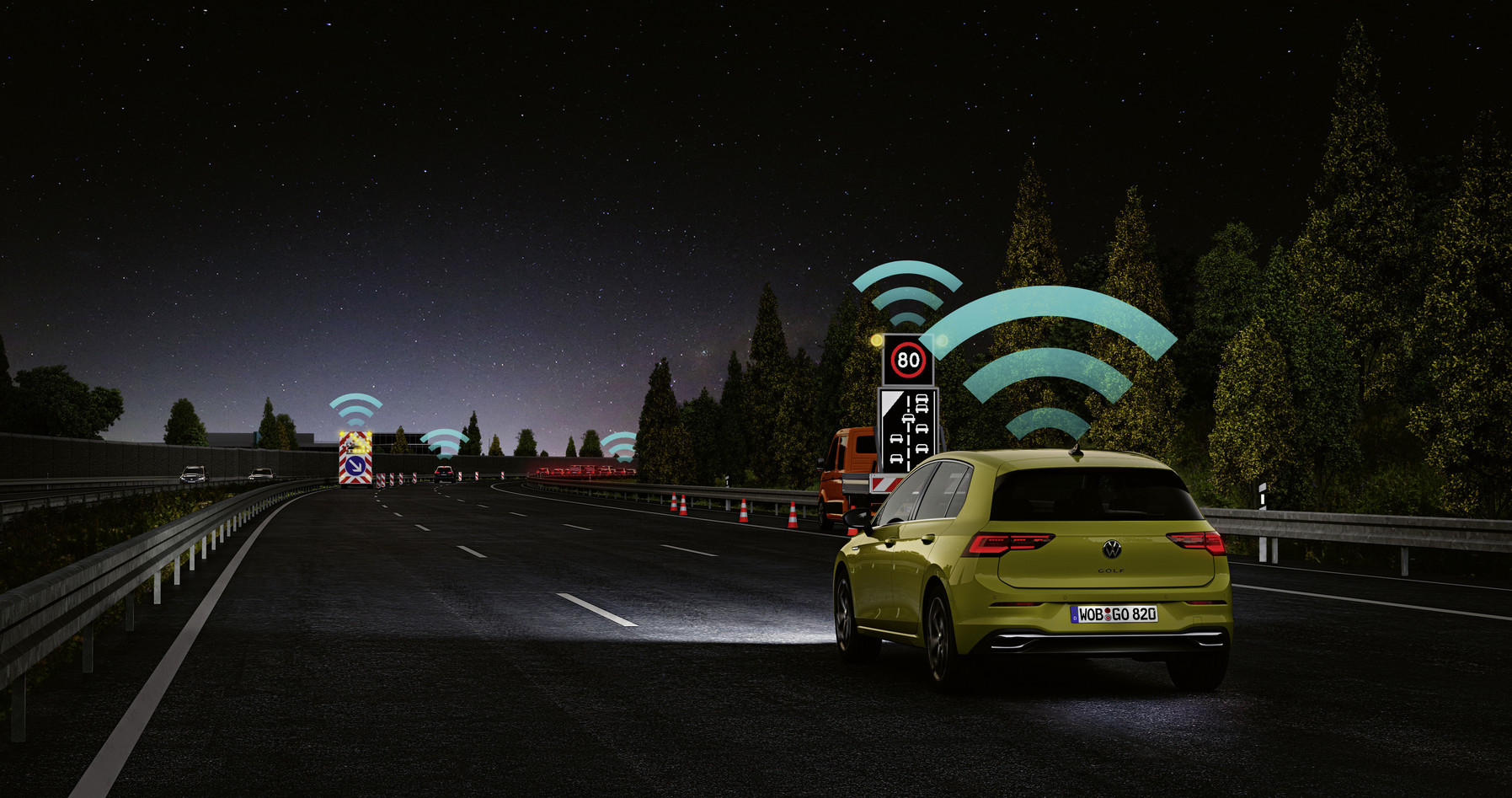 car2x volkswagen golf