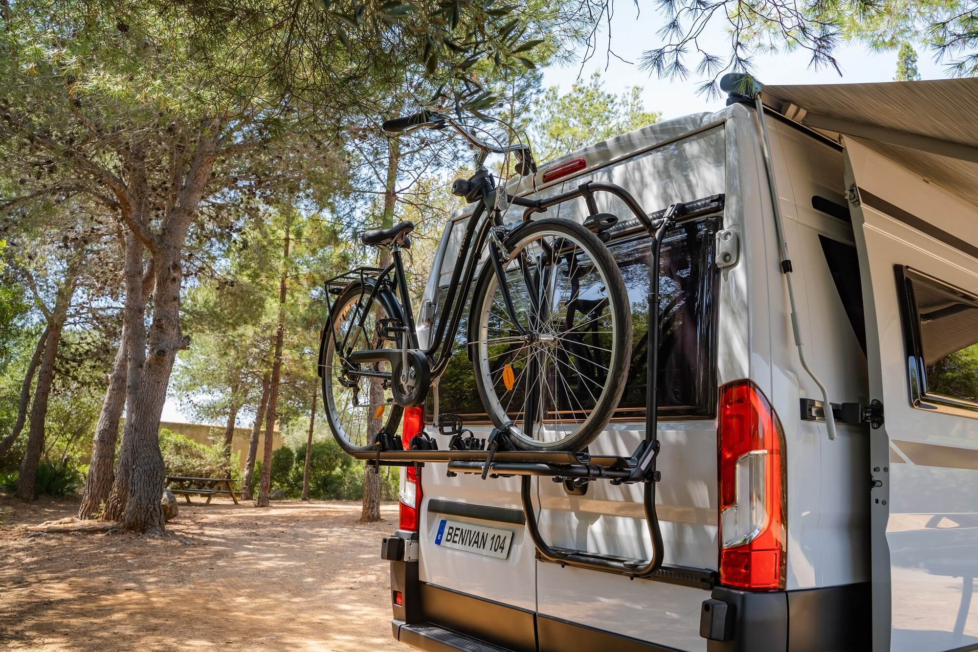 Carrinha trasnporte de bicicletas