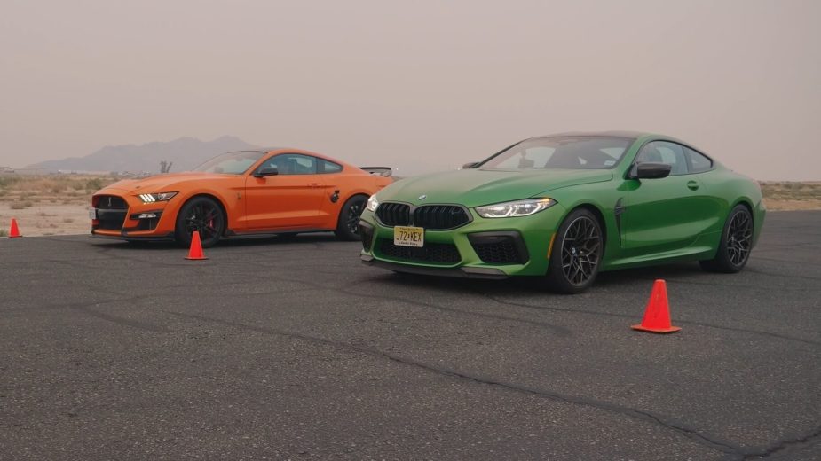 BMW M8 Competition vs Ford Mustang Shelby GT500