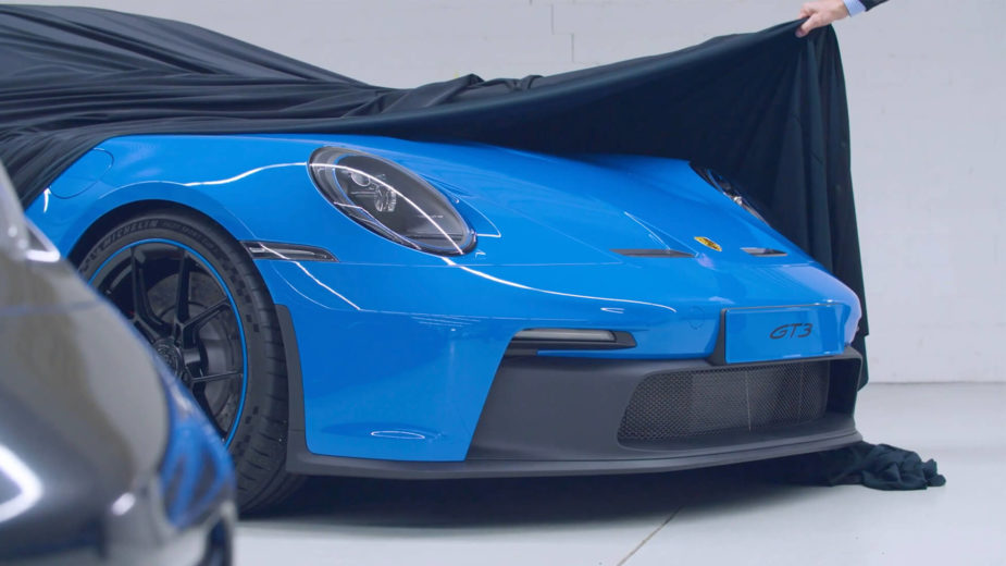 Porsche 911 GT3 2021 teaser