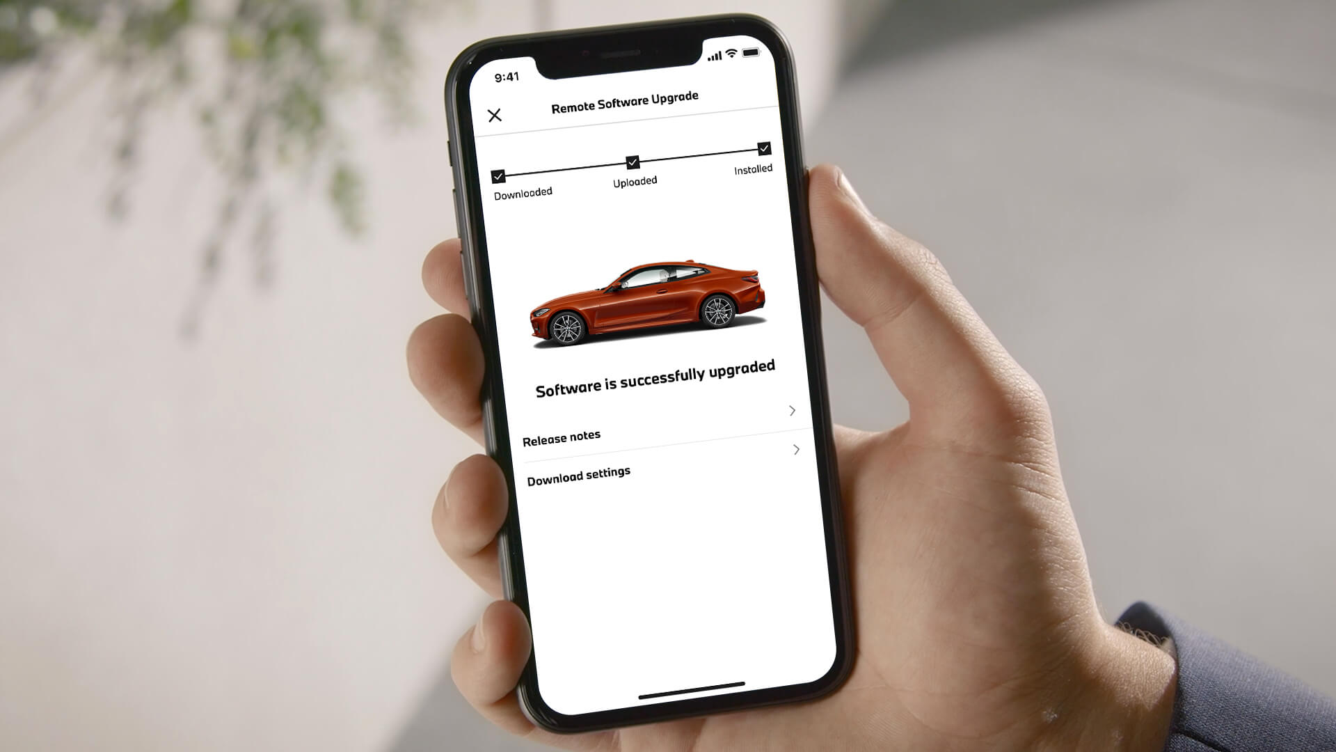 BMW Mini app