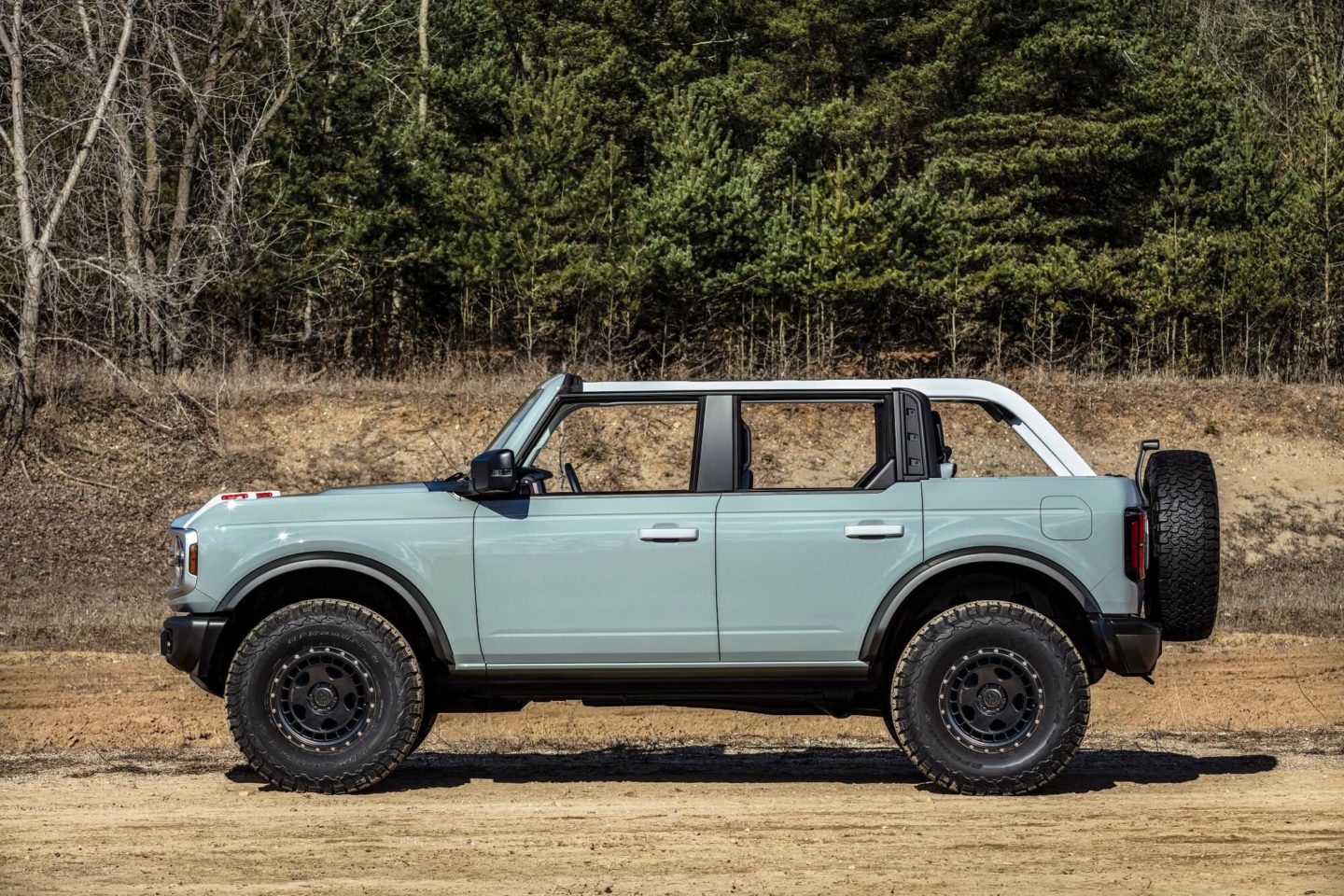 Ford BRonco de lado