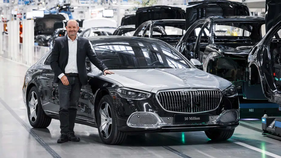 Jörg Burzer, Mercedes-Maybach Classe S na Factory 56