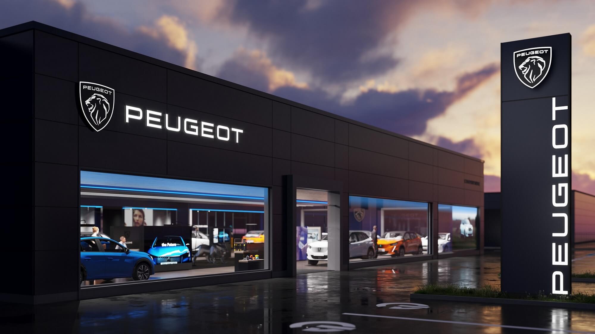 Peugeot novo logótipo
