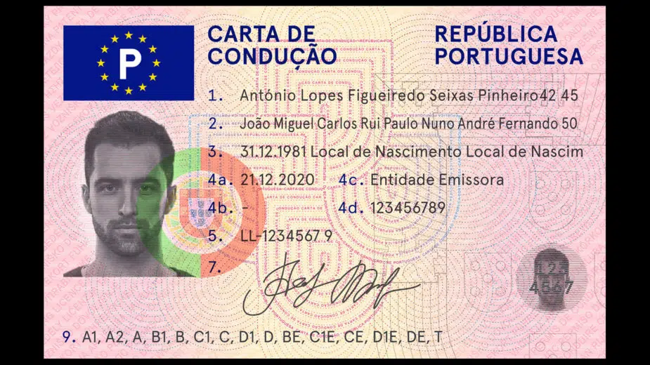 Carta de condução 2021