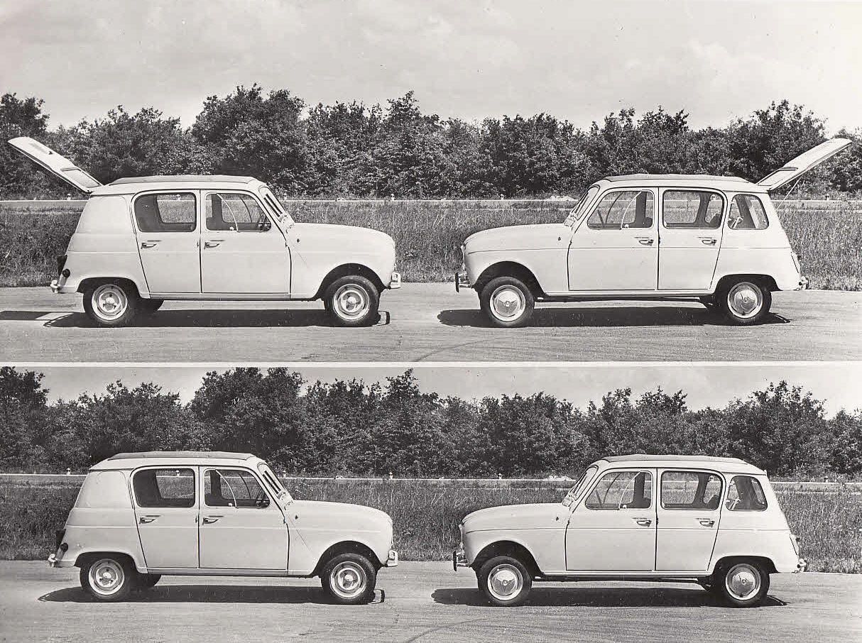 Renault 4 e 4L, 1961