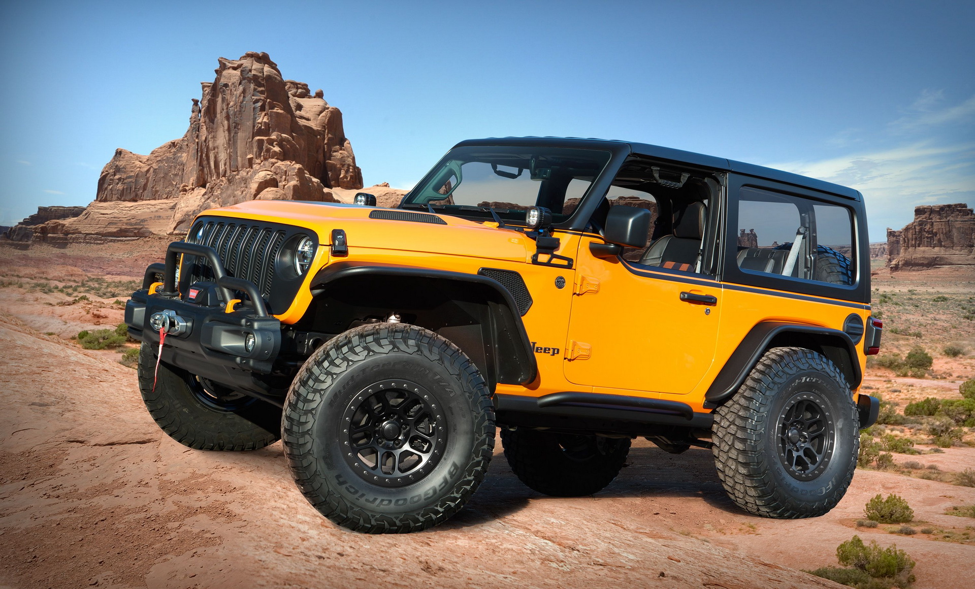 Jeep Wrangler Orange Peelz