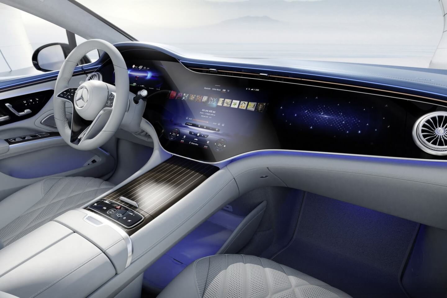 Mercedes-Benz EQS interior