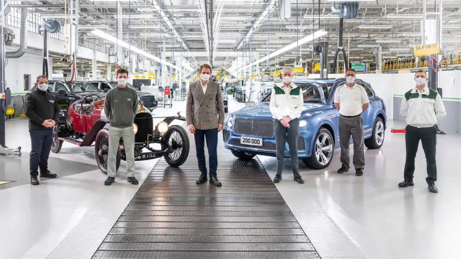 Bentley 200 mil unidades