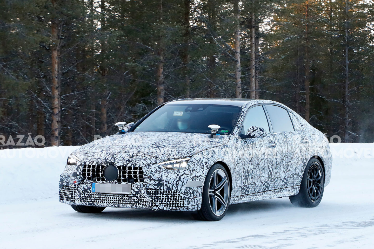 Mercedes-AMG C 63 fotos-espia