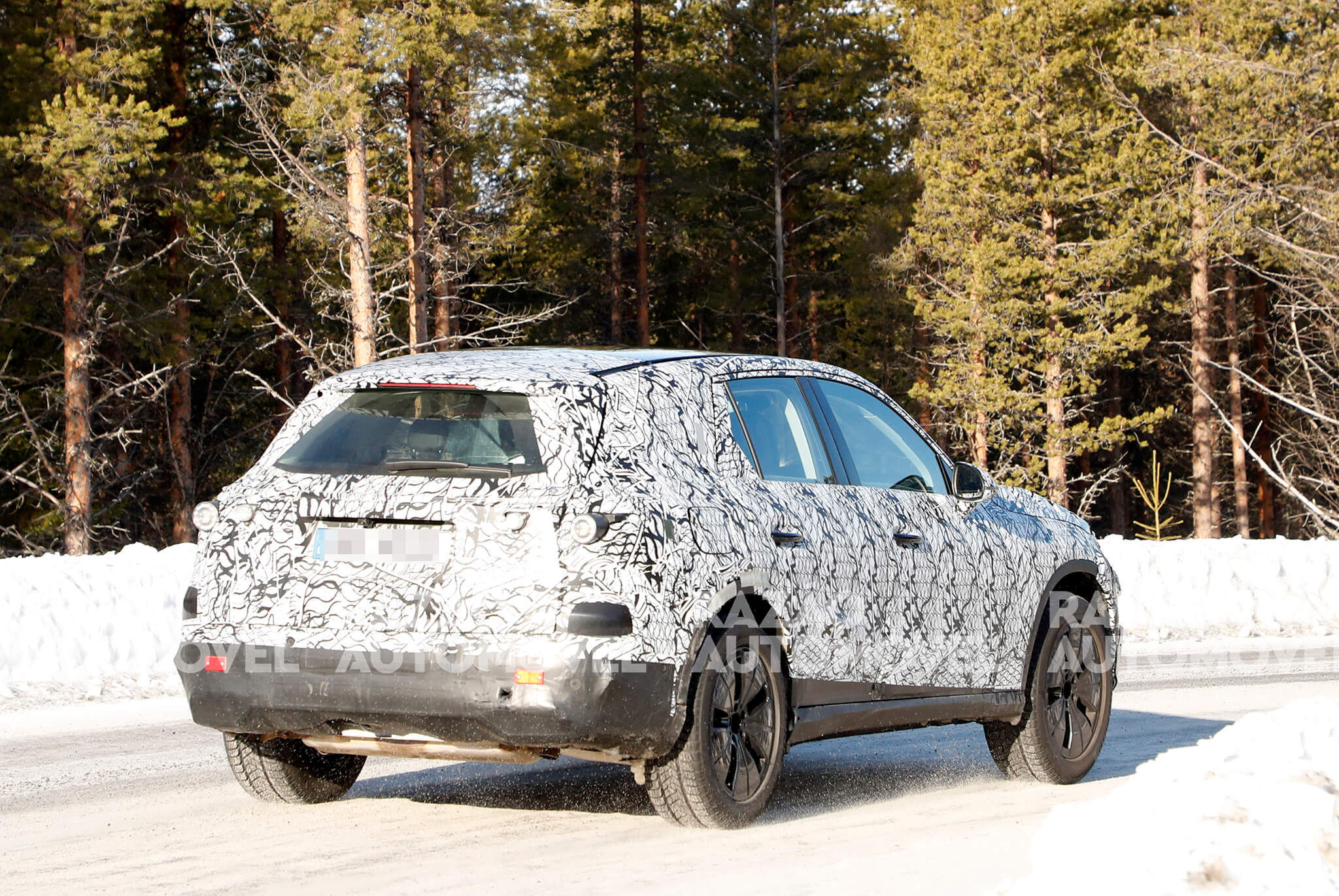 Fotos-espia Mercedes-Benz GLC