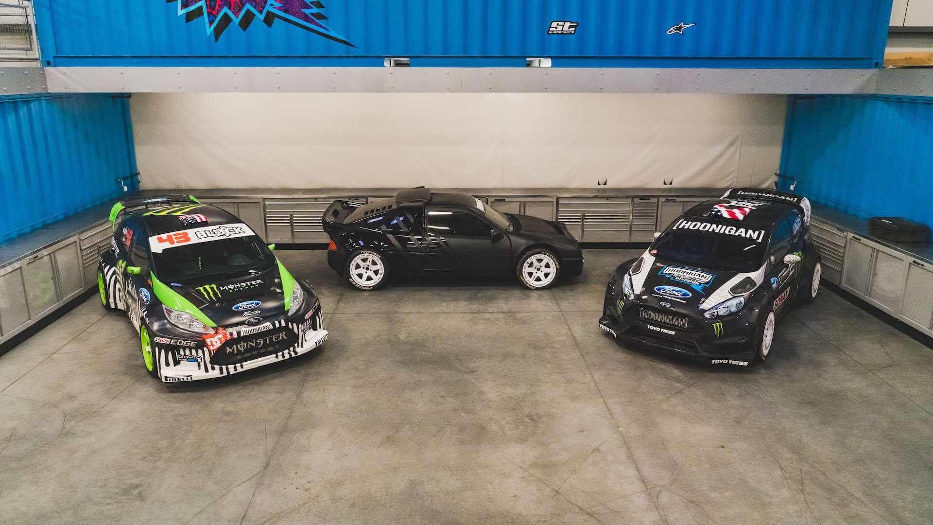 Ford Fiesta ST "GYM3", Ford Fiesta ST "RX43" e Ford RS200