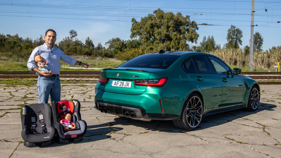 Novo BMW M3 Competition (G80). Este ou um Giulia Quadrifoglio?