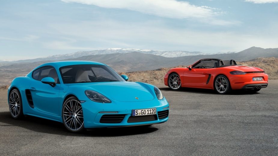 Porsche 718 Cayman e Porsche 718 Boxster