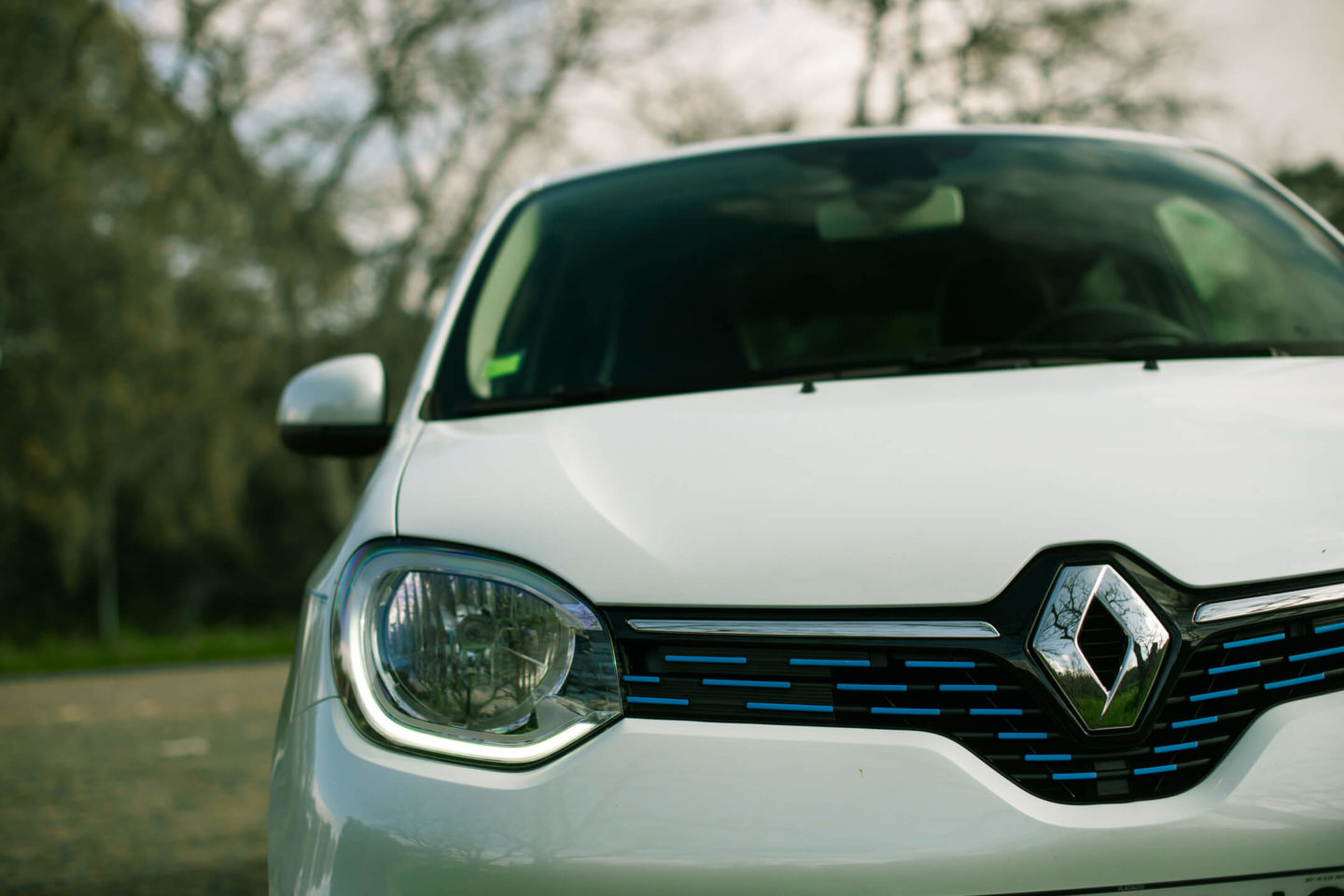 Farol e grelha do Twingo