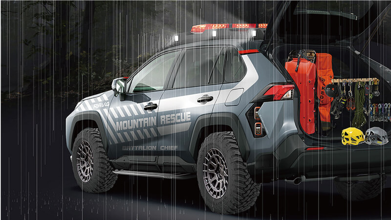 Toyota RAV4 Mountain Rescue Toyota RAV4 Mountain Rescue