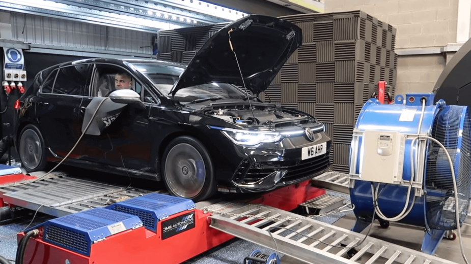 Volkswagen golf r dyno test