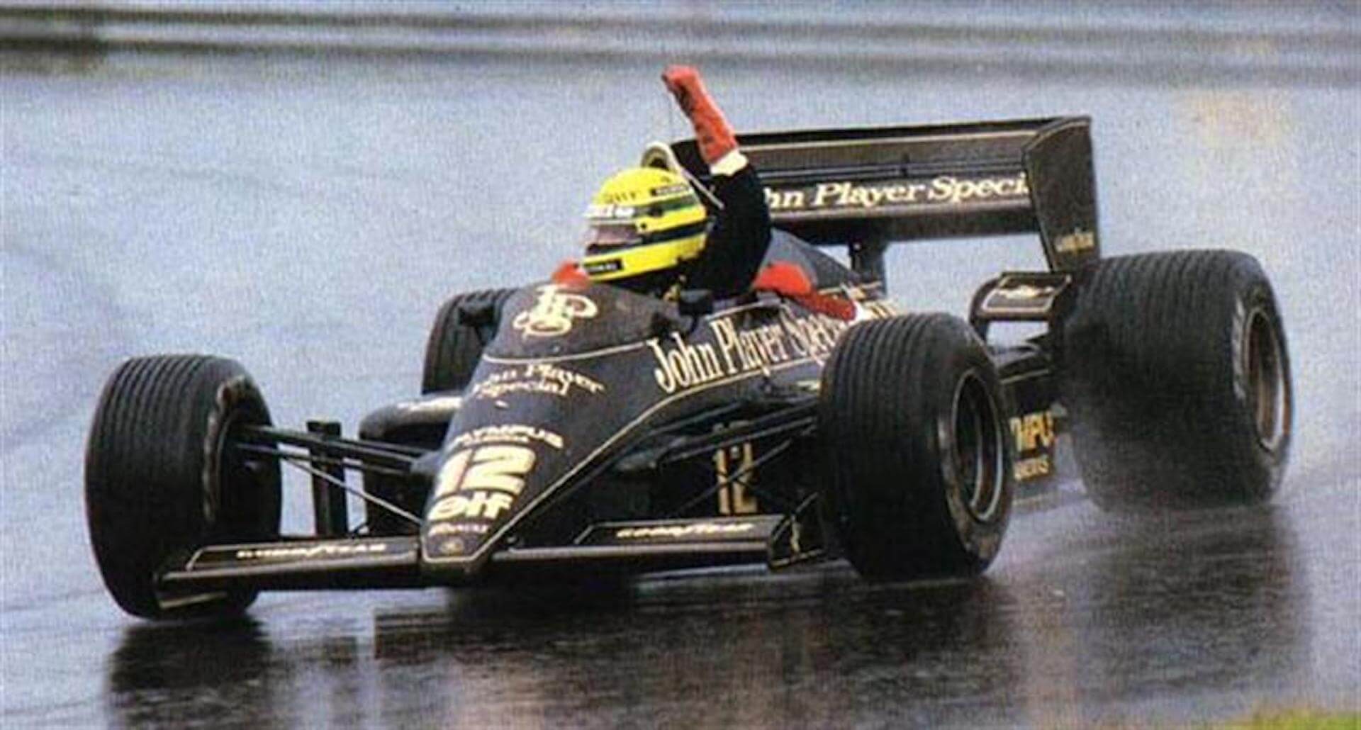1985 - Estoril - Ayton Senna 8Lotus)