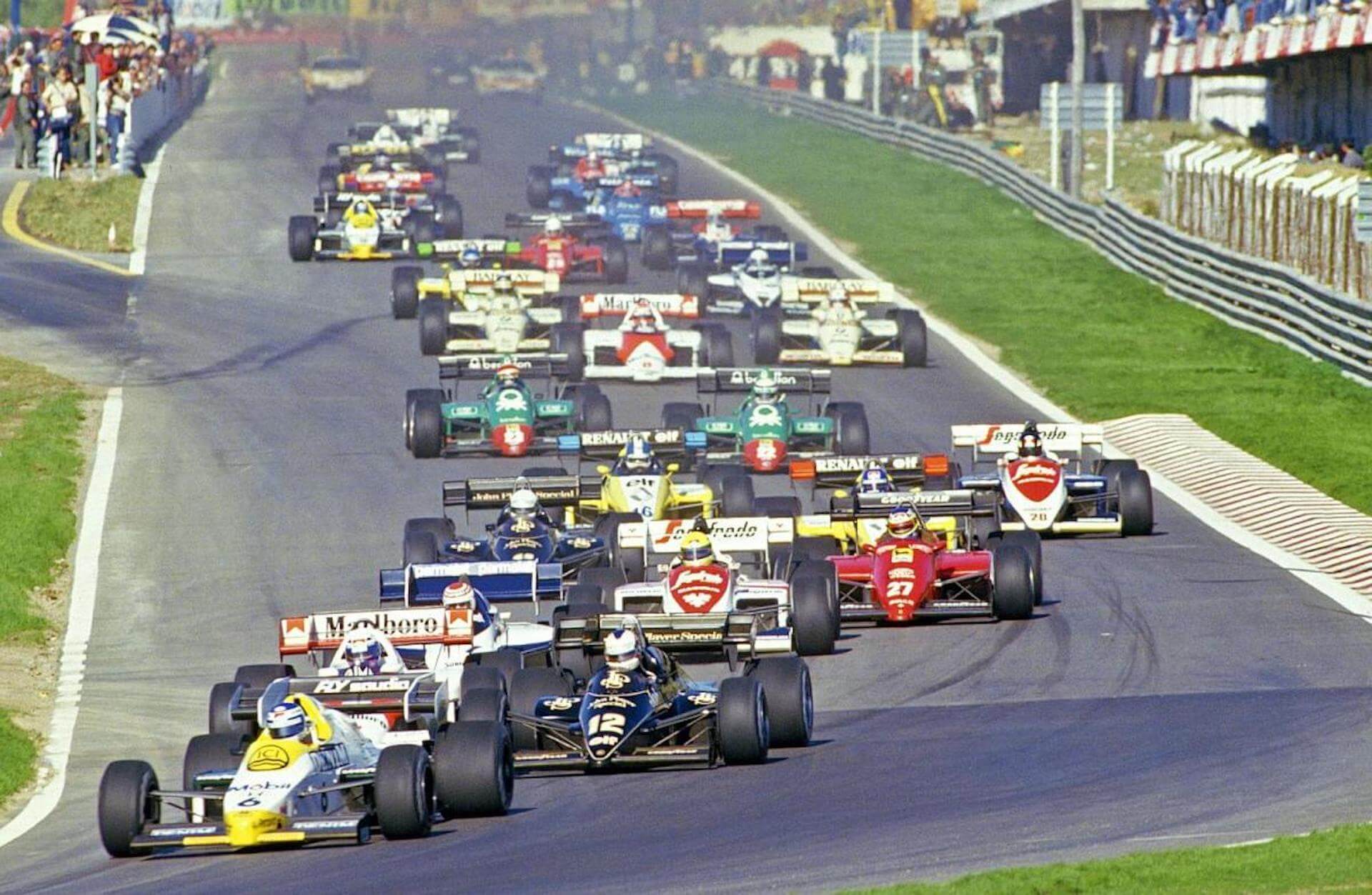 21 outubro 1984 - f1 regressou a portugal