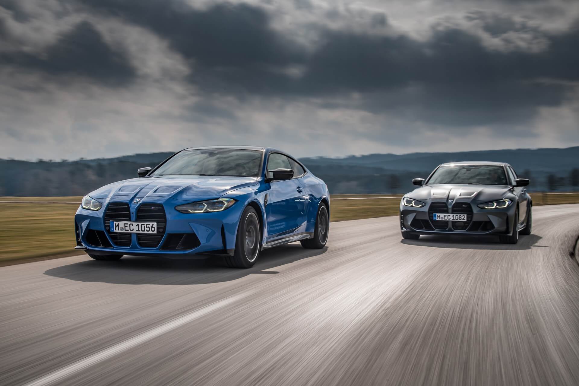 El BMW M3 Competition M xDrive y el BMW M4 Competition M xDrive