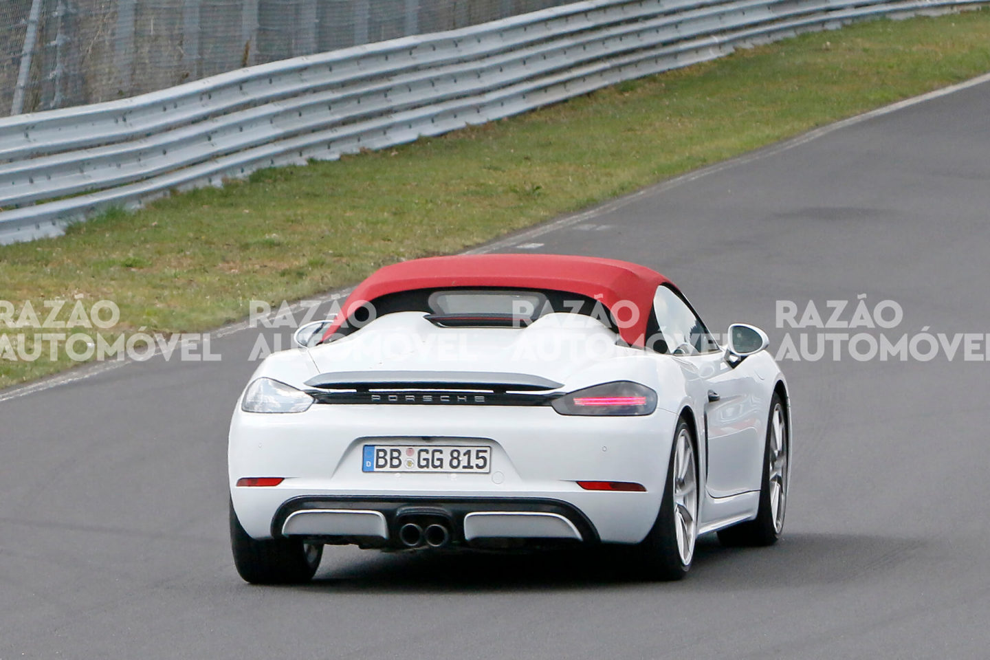 Porsche 718 Spyder fotos-espia