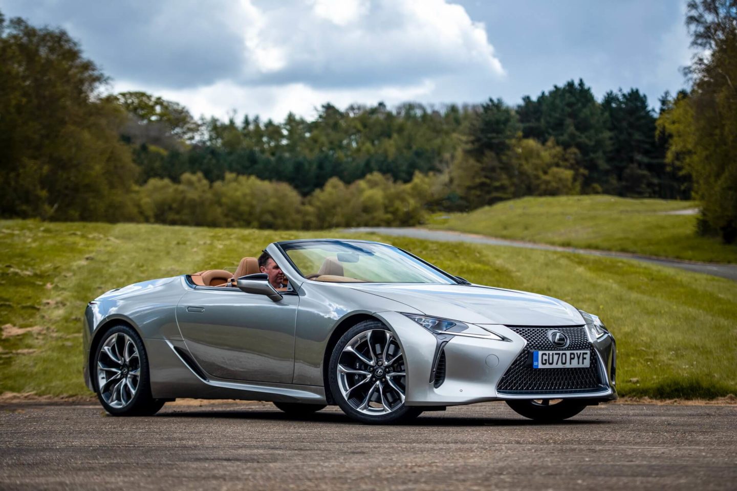 Lexus LC 500 Convertible congelado